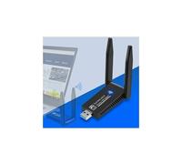 Ac1301 Mbps Clé Wifi Puissante Cle Autre Accessoire De Domotique Wifi Usb 3 Double 2.4G Bande / 5Ghz Dongle Wifi Adaptateur Usb Wifi Pc/Laptop/Desktop/Tablet Compatible Avec Windows Vista/Xp/Win7/8/10