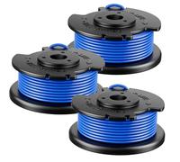 AC14RL3A Lot de 3 bobines de rechange pour débroussailleuse sans fil Ryobi One Plus+ Weed Wacker avec capuchon AC14HCA - 3,4 m