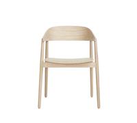 AC2 Chaise de Salle à Manger avec Accoudoirs Chêne