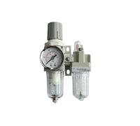 AC2010-02 Filtre à air comprimé Régulateur de filtre à huile Piège pneumatique Séparateur d'eau Pression Drainage manuel (fibre, AC2010-02)