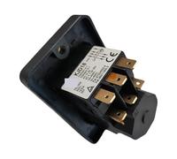 AC220V/380V 10A ON OFF 3 Phase Power Start Switch KJD18 50HZ/60HZ Push Button Switch NWPNLXEA(380V 7pin)