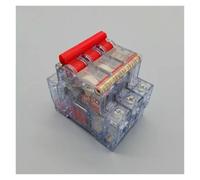 AC220V-400V DZ47-63 3p 6A 10A 16A 20A 25A 32A 40A 50A 63A Circuit Breaker Cutout Miniature Transparent Household Air Switch NWPNLXEA(10A)