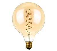 AC220V E27 6W Dimmable ST64 G125 Warm White Soft Filament LED Light Bulb for Holiday (Color : 2 Size : ST64) (1 ST64)