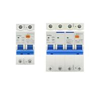 AC230V Leakage Protector Overload Short Circuit Protection 2P 4P 30mA Residual Current Circuit Breaker Switch AUOQKQUT(4P,32A)
