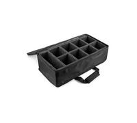 BeamZ Valise souple AC420 pour 8 projecteurs LED RGBW BBP44, 8 compartiments individuels - Noir