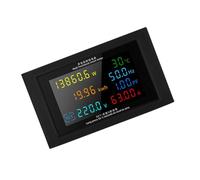 AC50V-380V 100A Tension de courant Ampérages Puissance Panneau Compteur LCD Affichage Numérique Ampèremètre Voltmètre Multimètre Courant Moniteur d'énergie électrique Puissance