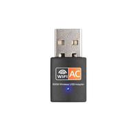 AC600 Mbps Cle WiFi, Mini Antenne WiFi USB Double Bande, 2.4G / 5GHz, MU-MIMO Clé WiFi, Carte WiFi pour PC Antenne Mini, Compatible avec Windows 11/10/8.1/8/7/XP