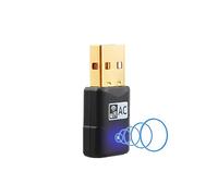 AC600 Mbps Cle WiFi, Mini Antenne WiFi USB Double Bande, 2.4G / 5GHz, MU-MIMO Clé WiFi, Carte WiFi pour PC Antenne Mini, Compatible avec Windows 11/10/8.1/8/7/XP