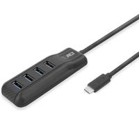 Ac6420 Hub Usb C 4 Ports, Multiprise, Longueur Du Câble 50 Cm, Usb 3.0 Pour Pc, Ordinateur Portable, Console[Z1819]