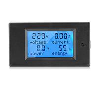 AC80-260V 100A Power Meters Monitor Volt Amp KWh Watt Digital Power Energy Panel Meter avec Boîtier LCD Affichage Numérique Voltmètre Ampèremètre Détecteur Lecteur Panneau