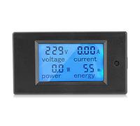 AC80-260V 100A Power Meters Monitor Volt Amp KWh Watt Digital Power Energy Panel Meter avec Boîtier LCD Affichage Numérique Voltmètre Ampèremètre Détecteur Lecteur Panneau