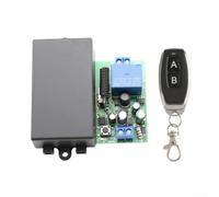 AC85250V 1CH Interrupteur de télécommande sans fil avec émetteur RF 433 MHz pour moteurs d'éclairage et systèmes d'automatisation industrielle