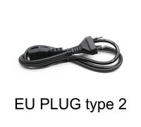 AC85V-265V 3PIN Power rette Câble EU US UK AU IEC C13 Adaptateur Câble 3 Broches pour PC Charge Alimentation 3D HP Epson Imprimante - Type EU plug TYPE2