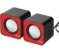 AC870 APT-X Compact Stereo Speakers 2.0 Watts PC 2x3 RMS Red (AC870 R)