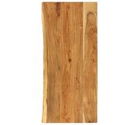 Acacia Dessus de Meuble-lavabo de Salle de Bain 140x52x2,5 cm Flottant vidaXL