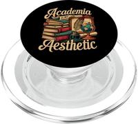 Academia is My Aesthetic Book Lover Scholar PopSockets PopGrip pour MagSafe