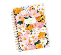 Academic Diary 2025-2026 | Multicolour Hardcover Spiral Bound Planner | Lightweight Compact Portable Notebook for Friends Family Colleagues Clients Teachers College Students