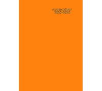 Academic Diary Week To View A5: Orange - With Notes Page To Do List - Horizontal Layout 2 Pages Per Week - Organiser 13 Month July to July - Planner ... - Small Size Non Spiral Bound - No Ringbound.