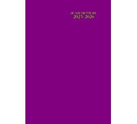 Academic Diary Week To View A5: Purple - With Notes Page To Do List - Horizontal Layout 2 Pages Per Week - Organiser 13 Month July to July - Planner ... - Small Size Non Spiral Bound - No Ringbound.