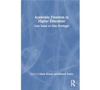 Academic Freedom in Higher Education - Taylor amp Francis Ltd - Taylor amp Francis Ltd - Livre en Anglais - Hardback Taylor amp Francis LtdTaylor amp Francis Ltd (Auteur)