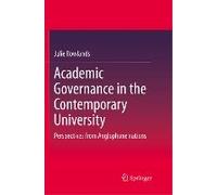 Academic Governance In The Contemporary University
