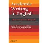 Academic writing in English: a process-based approach
