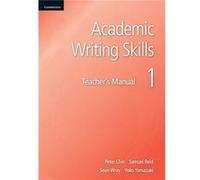 Academic Writing Skills 1 Teachers Manual by Yoko Yamazaki Yoko Yamazaki (Auteur)