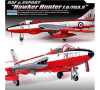 Hawker Hunter F.6/Fga.9 Raf & Export Fighter 1:48 Plastique Model Kit Academy