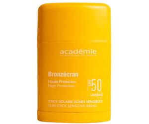 Académie Bronz Ecran Haute Protection Stick Solaire 10ml