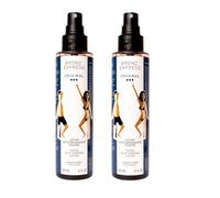Academie Bronz Express Lot de 2 lotions autobronzantes teintées pour le visage et le corps, 100 ml, peau marron naturel sans exposition au soleil