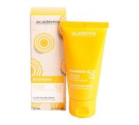 Académie Bronzécran, Fluide Solaire Visage SPF 50+, Protection Très Haute, 50 ml