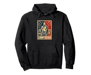 Académie Confucius Scholar de la Sagesse Ancienne Sweat à Capuche