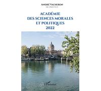 Académie des sciences morales et politiques 2022