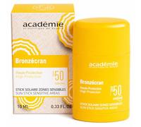 Académie Stick solaire zones sensibles SPF 50 Bronzecran 10 ml