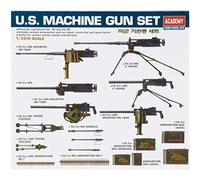 Academy 01384 US WW2 Machine Gun Set 1:35
