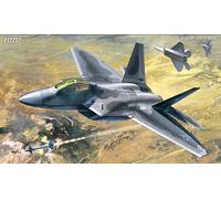 Academy 1/48 F-22A Air Dominance Fighter Plastic Model Kit | Ste tr?s d?taill?