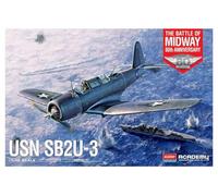 Academy 120116 492350 1/48 USN Sb2U-3 80 Ans de Bataille de Midway Multicolore