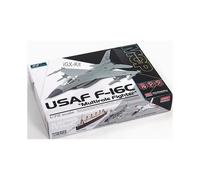 (Academy 12541) Maquette d'avion de chasse multirôle F-16C de l'USAF (échelle 1/72) en plastique, référence Academy
