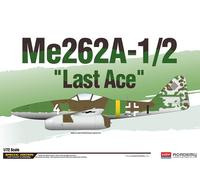 Academy 12542 - 1/72 Me262A-1/2 Dernier As LE - Neuf