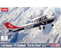 Academy 492367-1/48 Cessna 172 Skyhawk Civil Air Control - Échelle 1:48