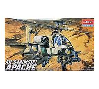Academy ac12262-1/48 Ah 64 A Apache, Taille Unique