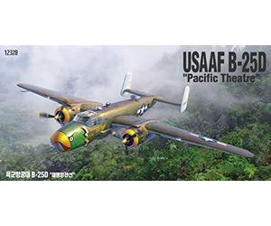 Academy ACA12328 1:48-USAAF B-25D Pacific Theatre, Divers