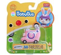 아카데미 Academy BabyBus Hélicoptère Momo Rescue moulé sous pression, figurine de lapin rose, mini véhicule aérien, à partir de 3 ans