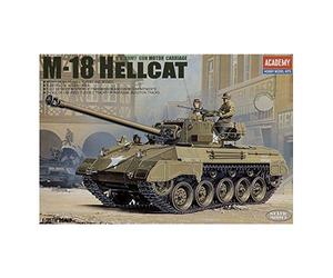 Academy Models M-18 Hellcat U.S Army 1/35 Plastic Model Kit Europe M 18 Super Hellcat