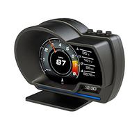 ACAGALA Affichage tête haute avec OBD2 et GPS | Appareil de diagnostic combiné et ordinateur de conduite | Affichage de la vitesse en temps réel, effacement des codes d'erreur, avertisseur de vitesse