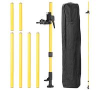 ACAGALA Barre de support télescopique réglable en hauteur maximale de 4,2 m - 1/4" - Pour niveau laser