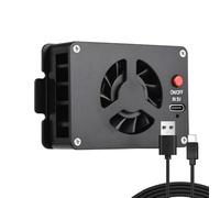 ACAGALA Refroidisseur de caméra intelligent pour appareil photo, dissipation rapide de la chaleur, silencieux, vitesse réglable à 2 niveaux, avec connecteur de type C, compatible avec ZV-E10