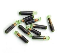 Acahhotxx Lot de 10 puces de transpondeur pour voiture Id48 7935 ID 48 4C Copier Clonage Puce Id48 Transpondeur