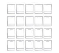 Acahhotxx Lot de 120 films transparents pour commutateur MX pour commutateurs Cherry MX Gateron fabriqués à la main, profil OEM en résine, pour touches de clavier en résine