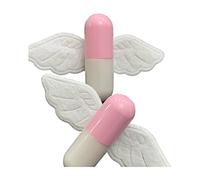 Acahhotxx Lot de 2 jolies pinces à cheveux en forme d'ailes d'étoiles pour enfants, adolescentes, filles - Rose